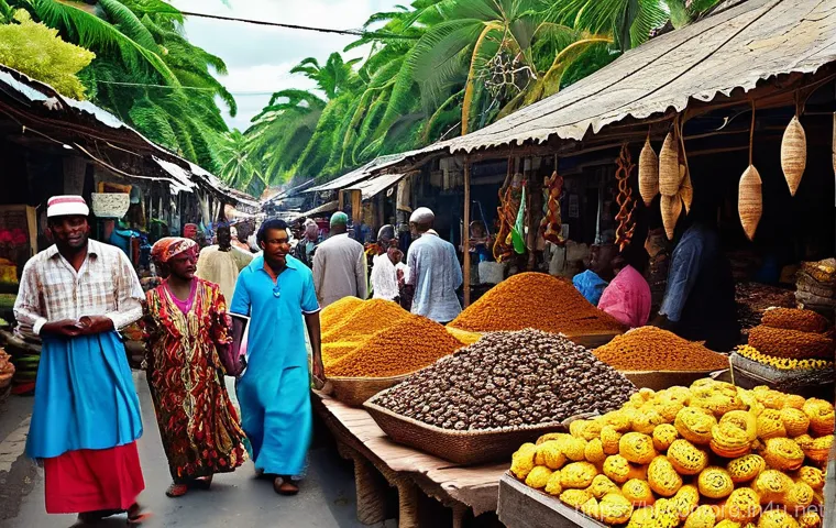 코모로 관광업과 현지 주민 소득 - **"A breathtaking panoramic view of the Comoros coastline at sunrise. The foreground features a pris...